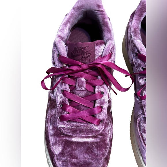 Nike Air Force 1 Velvet Burgundy Mauve AF1 GS 7Y Womens 8.5 - Picture 4 of 16
